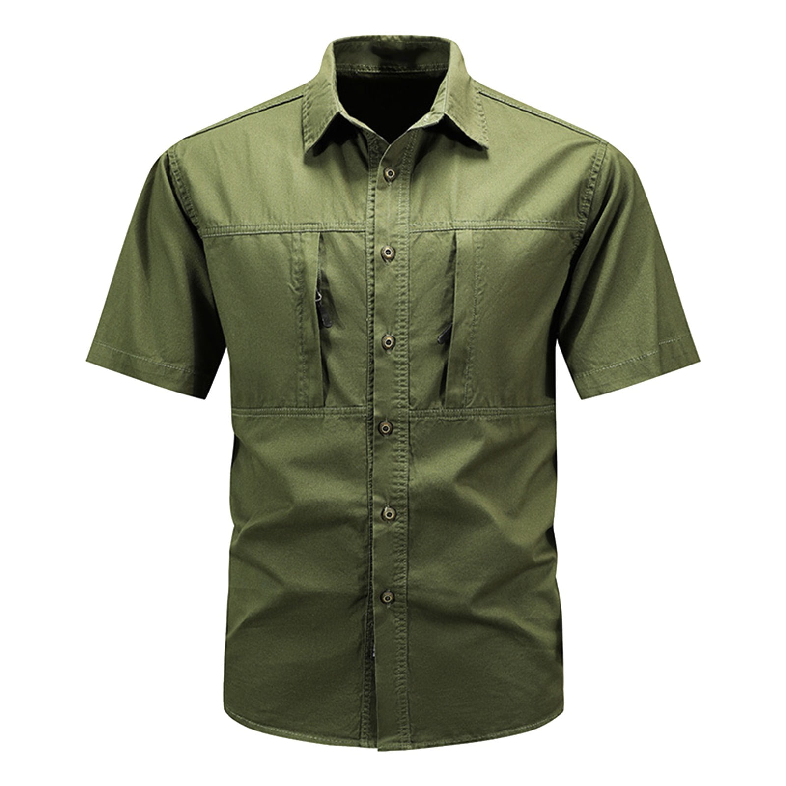Casual shirt with cargo style sleeves