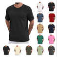 thumbnail image 1 of WAENQINLA Men's T Shirt Short Sleeve Crew Neck T-Shirt Lightweight Casual Summer Tshirt Classic Solid Basic Tee Shirt, 1 of 3