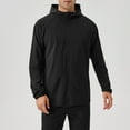 thumbnail image 1 of WAENQINLA Men's UPF 50+ Sun Protection Hoodie Lightweight Outdoor Full Zip Jackets Solid Color Athletic Running Jackets, 1 of 5