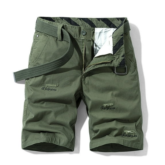 WAENQINLA Mens Cargo Shorts Summer Tactical Work Shorts Gym Athletic Shorts with Multi Pockets Cargo Shorts for Men Under $5