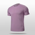 thumbnail image 1 of WAENQINLA Mens Short Sleeve Moisture Wicking Quick Dry Solid Color Basic Tee Stylish Fishing Athletic Workout T Shirts, 1 of 9