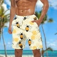 thumbnail image 1 of WAENQINLA Mens Swim Trunks Quick Dry Sports Running Beachwear Board Shorts with Pockets Big and Tall Drawstring Elastic Waist Bathing Suits, 1 of 5