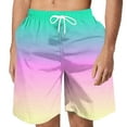 thumbnail image 1 of WAENQINLA Swim Trunks for Men Big And Tall Casual Elastic Waist Beach Boardshorts Drawstring Summer Shorts with Pockets Beachwear, 1 of 4