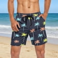 thumbnail image 1 of WAENQINLA Swim Trunks for Men Quick Dry Casual Beach Shorts Tropical Hawaiian Print Summer Vacation Wear with Pockets Multicolor Shorts,Size S-5XL, 1 of 6