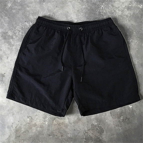 WAENQINLA Swimming Trunks for Men Big and Tall Elastic Wiast Beach Shorts Quick Dry Drawstring Board Shorts Hawaiian Pattern Comfortable Swim Shorts Men's Swimming Trunks Under 10