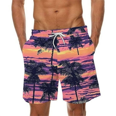 WAENQINLA Swimming Trunks for Men without Mesh Quick Dry Elastic Waist Beach Shorts summer Drawstring Board Shorts Breathable Beachwear Bathing Suit