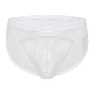 WAENQINLA Underwear for Men Moisture Wicking Breathable Underwear Briefs Cute Basic Thong Underwear Cool Briefs
