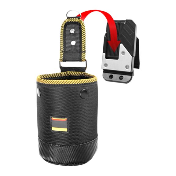 WAGA Belt Clip Tool Pouch Tool Belt Pouches,1680D Rotatable Quick Hanging Electrician Mechanic Man Gift Tool Organizer Nail Tool Bag Tool Pouch for Woodworking,Electrician,Carpenter,Construction