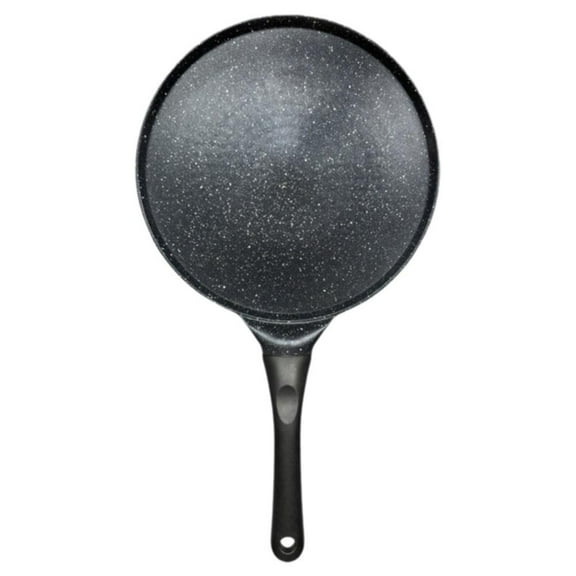 WAGA Crepe Pan,Flat Frying Pan,Kitchen Pancake Grill Pan,Non Stick Frying Pan,Egg Pan Grill Pan,Granite Coating Flat Skillet Tawa Dosa Tortilla Pan, Pizza Pan, Fry Pan All Stovetops