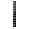 thumbnail image 1 of WAGA Digital Temperature Sticker, Adhesive Thermometer Strip Aquarium Thermometer Sticker, Temperature Thermometer Strips in Degree Fahrenheit and Celsius Display for Fish Tank and Aquarium U8Q2, 1 of 1
