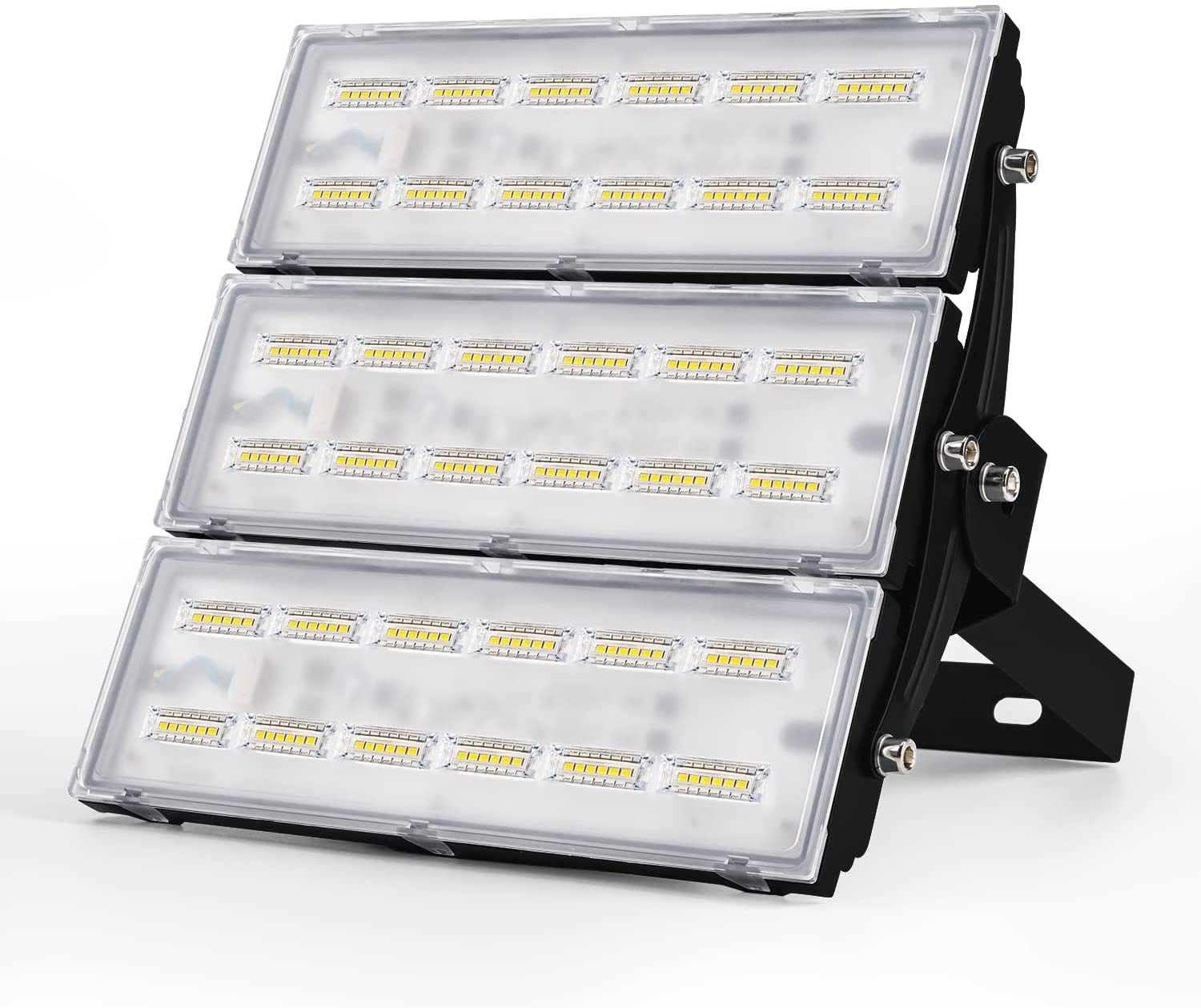 WAGEE 300W LED Flood Light Outdoor, 33480lm 6000K Super Bright Yard