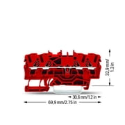 WAGO 2002-1403 TOPJOB S feedthrough terminal block