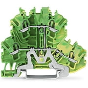 WAGO 2002-2207 TOPJOB S double-deck ground terminal block