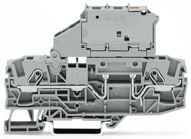 WAGO 2006-1611/1000-867 2-conductor fuse disconnect terminal block with pivoting fuse holder