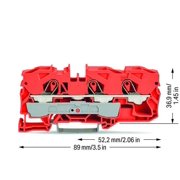 WAGO 2010-1302 TOPJOB S feedthrough terminal block