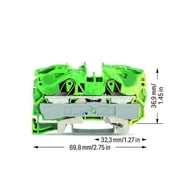WAGO 2016-1207 TOPJOB S ground terminal block
