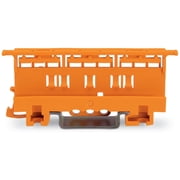 221-500 | WAGO Mounting Carrier | for 221 Series 24   12 AWG | DIN-35 Rail/Panel Mount | Orange |