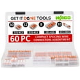 thumbnail image 1 of WAGO 221 Series 60pc Lever Nuts Wire Connector Assortment with Case, 1 of 4