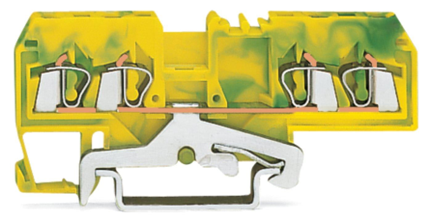 WAGO 280-677 4-conductor ground terminal block