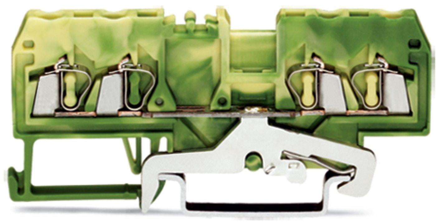 WAGO 280-837 4-conductor ground terminal block