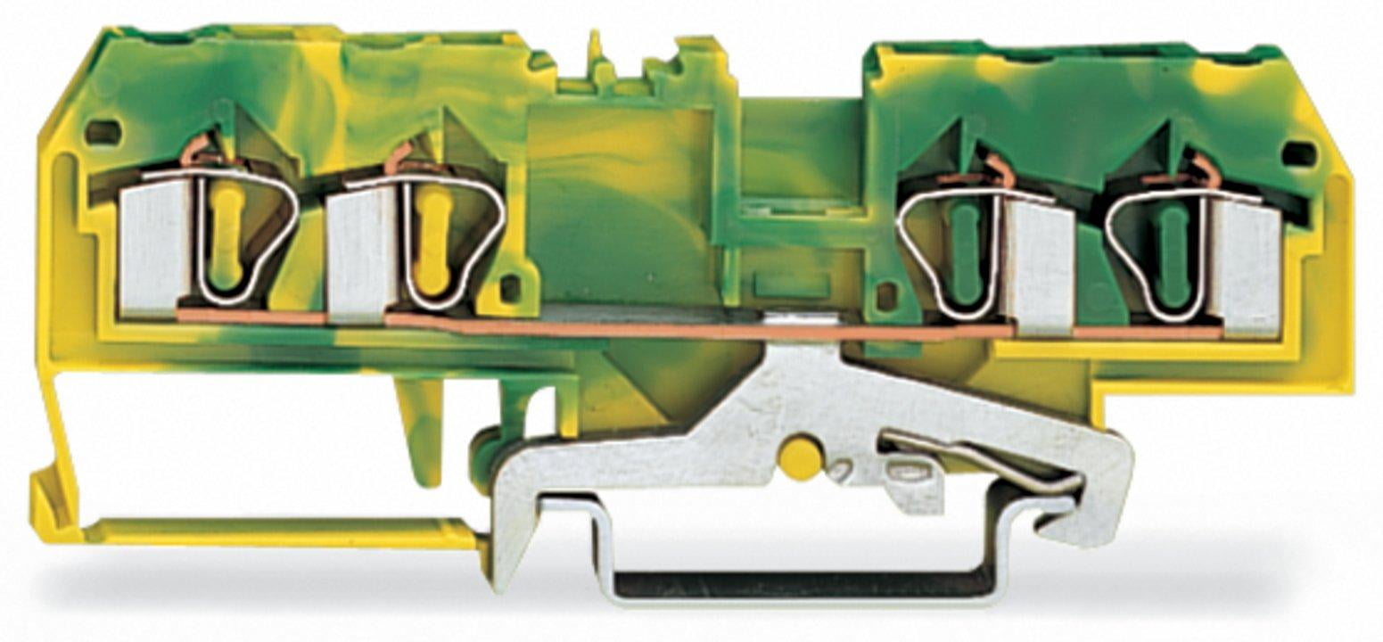 WAGO 281-657 4-conductor ground terminal block
