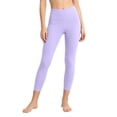 thumbnail image 1 of WAGUTH Plus Size Modal Shaping Leggings for Women High Waist Ankle Length Tight Base Layer Pants Stretchy Undershorts & Thermal Long Johns,Purple,5XL, 1 of 8