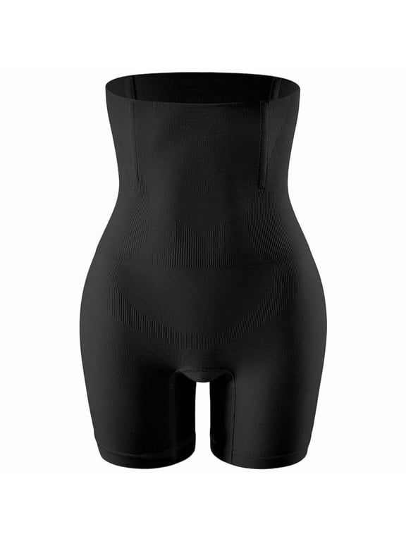 Plus Size Shapewear for Women High Waist Tummy Control Shorts Butt Lifting Seamless Mid Thigh Body Shaper Underwear