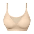thumbnail image 1 of WAGUTH Sports Bras for Women Seamless Mesh Wireless Bras Adjustable Straps Back Closure Comfort Yoga Gym Workout Bralettes, 1 of 8