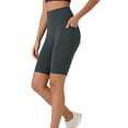 thumbnail image 1 of WAGUTH Women's High Waist Biker Shorts Butt Lifting Stretch Workout Cycling Shorts with Side Pockets for Yoga Gym Running, 1 of 7