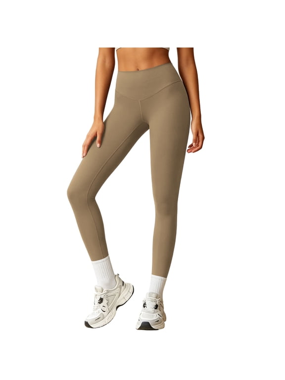Women's High Waist Yoga Leggings Butt Lifting Stretch Soft Workout Pants Athletic Tights for Gym Pilates Running Fitness