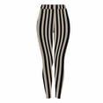 thumbnail image 1 of WAGUTH Womens Halloween Leggings Color Block Stripe Printed Stretchy Yoga Pants High Waisted Skinny Tights for Halloween Party, 1 of 9