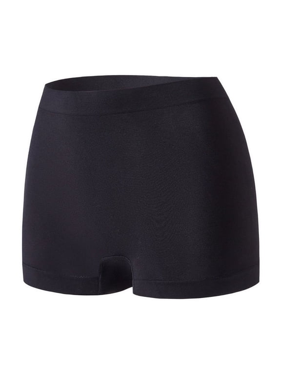 Womens Seamless Tummy Control Shapewear Shorts Butt Lifting Non-Chafing Safety Shorts Available in Two Lengths