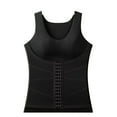 thumbnail image 1 of WAGUTH Womens V-Neck Shapewear Thermal Tank Tops Front Hook Compression Slimming Warm Underwear Vests for Fall Winter, 1 of 5