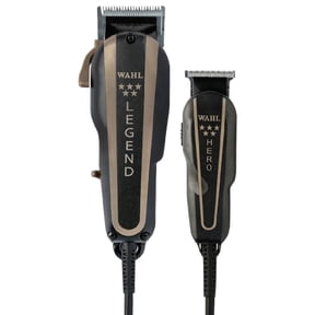 Wahl Professional 5-Star Barber Combo, Legend Clipper & Hero Trimmer, Heavy-Duty Corded