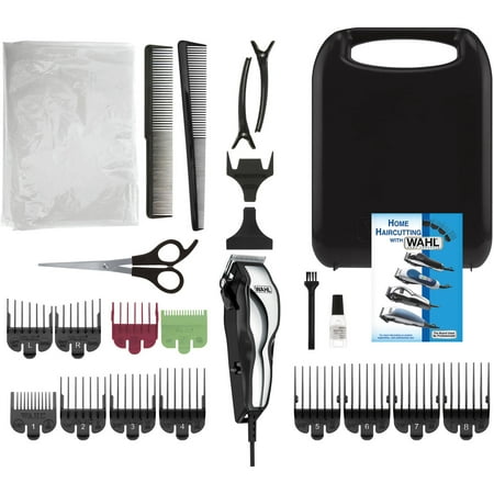 WAHL Chrome Pro, Corded Hair Clipper for Men, Women, Black - 79520-3501
