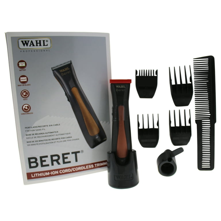 WAHL Professional Beret Lithium-Ion Trimmer - Model # 8841 - Black