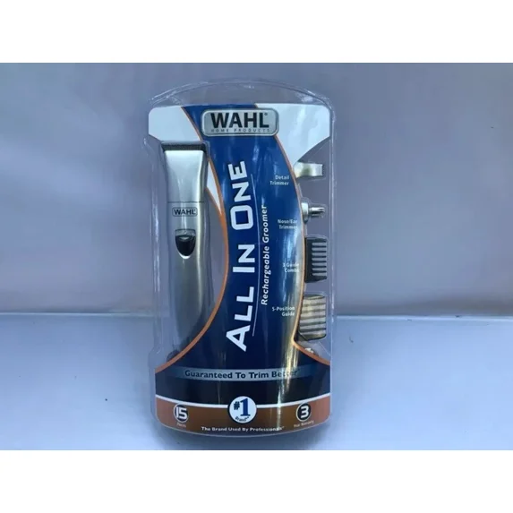 WAHL All in One Rechargeable Groomer Trimmer Shaver Ear Nose 9865-3501