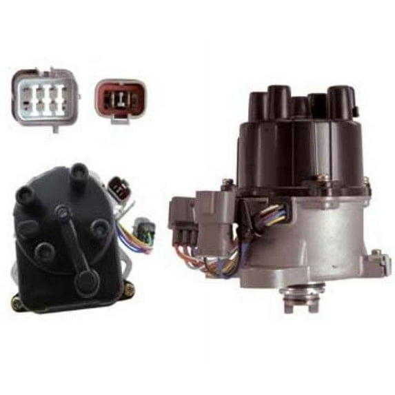WAI DST17404 Distributor For 92-95 Honda Civic Civic del Sol