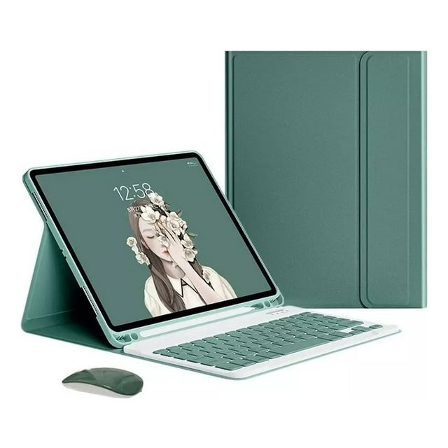 WAILIQIAO Case With Keyboard + Mouse For iPad Pro 13 Inch M4 2024
