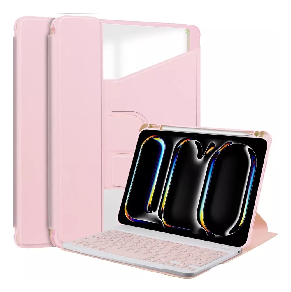 WAILIQIAO Keyboard Case Compatible with iPad Pro 11 (M4 2024) 360