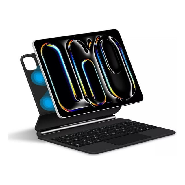 WAILIQIAO Magic Keyboard Case Compatible with iPad Pro M4 2024