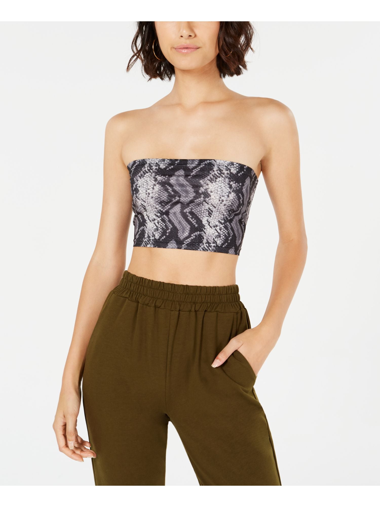 Stretch Is Comfort Women's Plus Size Crop Tube Top