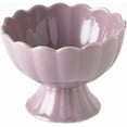 thumbnail image 1 of WAIT FLY Macaron Color Ceramic Dessert Bowl Footed Trifle Bowl Ice Cream Bowl Pudding Bowl Serving Bowl for Fruit, Salad, Candy, Snack-Purple-6 OZ, 1 of 11