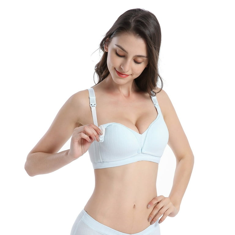 Women's Underwear During Pregnancy And Lactation Nursing Bra Full Bust Seamless  Nursing Maternity Bras With Extenders & Clips