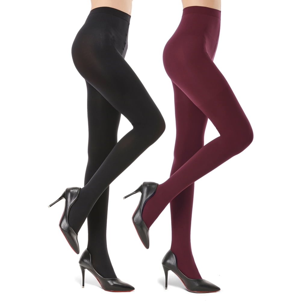 Women's 120D Blackout Tights - A New Day™ Black
