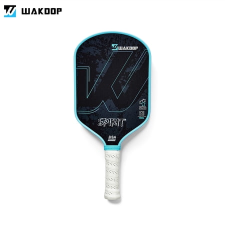 WAKDOP Pickleball Paddle Spirit - USAPA Approved Graphite Carbon Fiber Racquet Honeycomb Core Pickle Ball Paddle