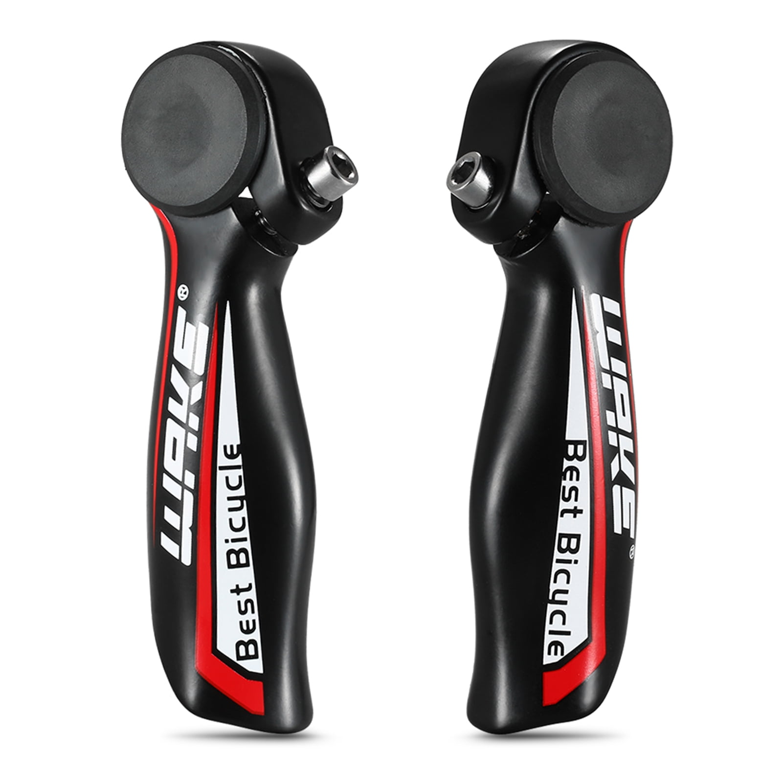 WAKE 1 Pair Alumimun Alloy MTB Bar End Mountain Bike Handlebar End