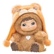 WAKUKU Fuzzy Trendy Fun Party Series Plush Blind Box 1PC 1 of 7 Possible Styles, Cute Blind Box Figures - Random Design Figures Collectible Toys Birthday Gifts, Home Decorations, Single Box