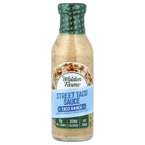Walden Farms Street Taco Sauce, Taco Ranch, 12 fl oz (355 ml)