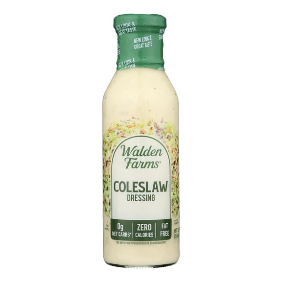 WALDEN FARMS - Calorie-Free Coleslaw Dressing - 12 Fo, Case of 6